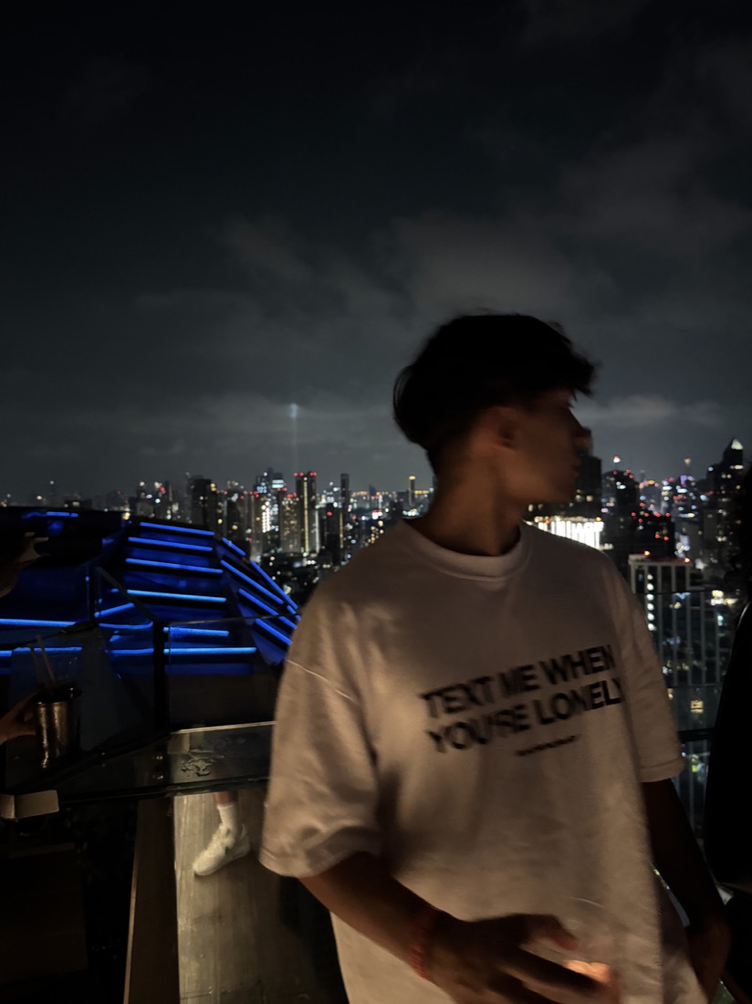 Rooftop, Bangkok skyline